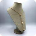 Colar Gravatinha Zirconia