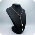 Colar Gravatinha Zirconia