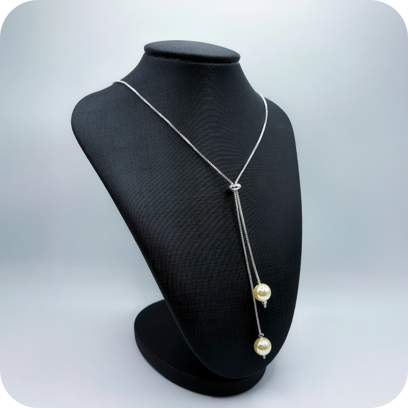 Colar Gravatinha Zirconia