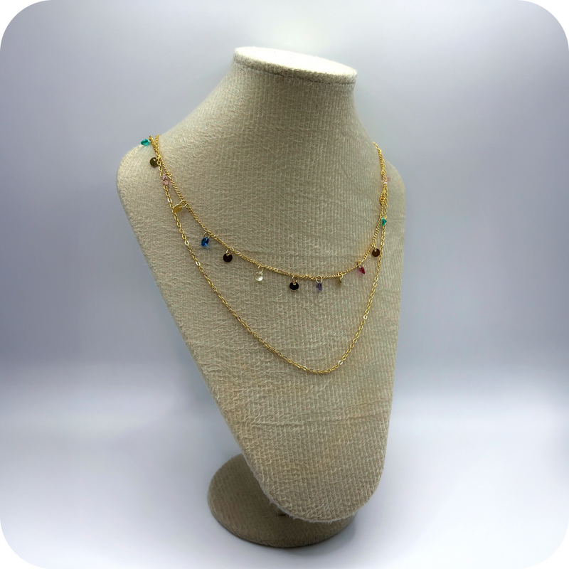 Choker Riviera Baguete