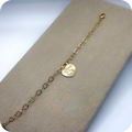 Pulseira Coração Pendurado