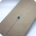 Pulseira Trevo Azul