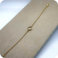 Pulseira Trevo Branca