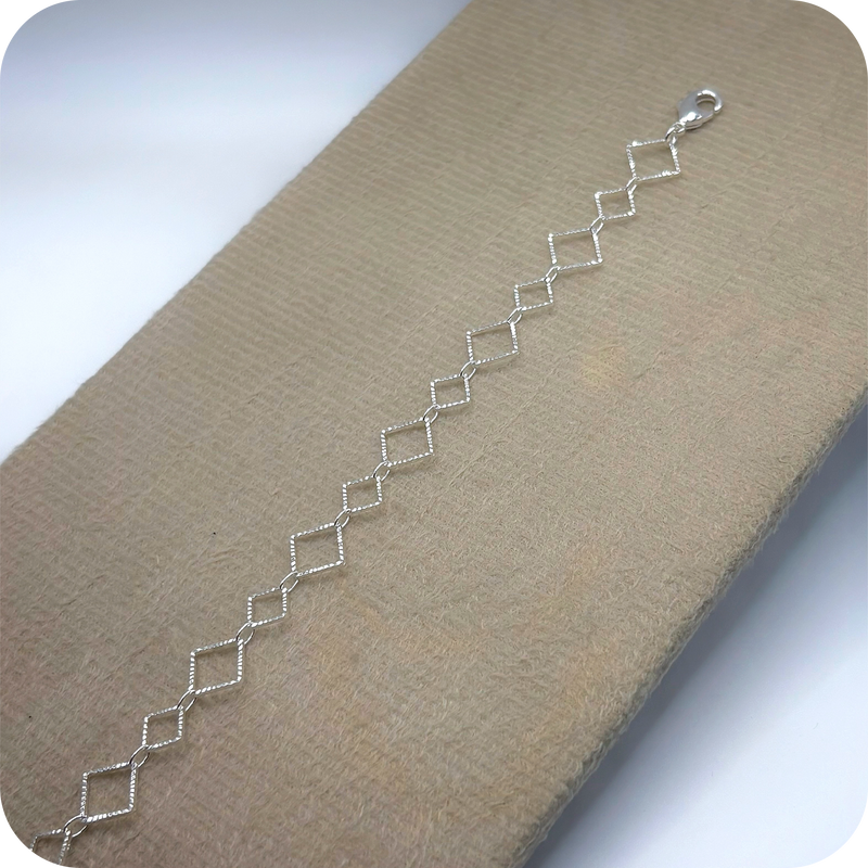 Pulseira Elos Losangos